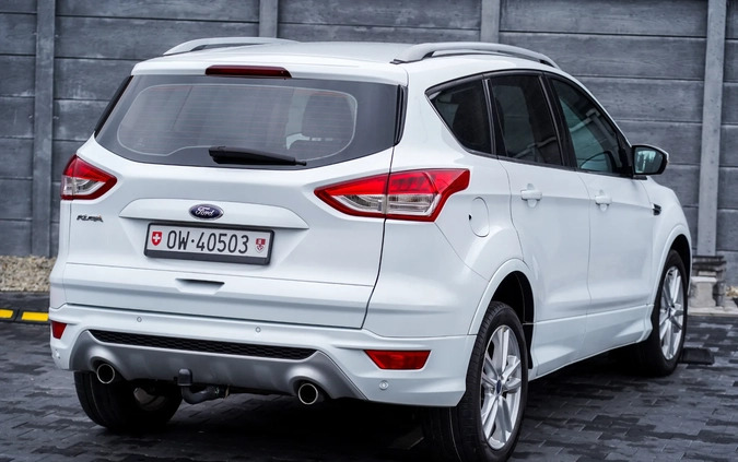 Ford Kuga cena 51900 przebieg: 247500, rok produkcji 2014 z Ozimek małe 781